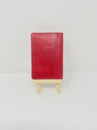 LOUIS VUITTON RED EPI LEATHER POCKET ORGANIZER
