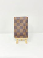 LOUIS VUITTON DAMIER EBENE POCKET ORGANIZER