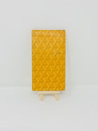 GOYARD YELLOW RICHELIEU LONG WALLET