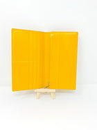 GOYARD YELLOW RICHELIEU LONG WALLET