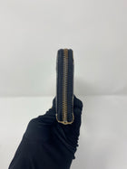 GOYARD MATIGNON BLACK CHEVRON FULL-ZIP LONG WALLET