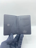 LOUIS VUITTON MONOGRAM ECLIPSE FRAGMENT POCKET ORGANIZER