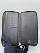LOUIS VUITTON DAMIER GRAPHITE VERTICAL ZIPPY WALLET