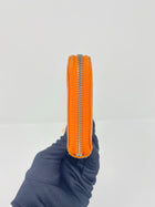 GOYARD MATIGNON ORANGE CHEVRON FULL-ZIP LONG WALLET
