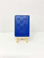 LOUIS VUITTON BLUE DAMIER INFINI POCKET ORGANIZER