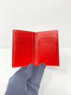 GOYARD RED CHEVRON ST. PIERRE WALLET