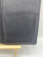 LOUIS VUITTON BLACK DAMIER INFINI BRAZZA WALLET