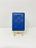 LOUIS VUITTON BLUE DAMIER INFINI POCKET ORGANIZER