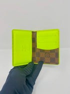 LOUIS VUITTON DAMIER EBENE NEON TRIM POCKET ORGANIZER