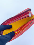 GOYARD MATIGNON RED CHEVRON FULL-ZIP