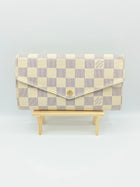 LOUIS VUITTON DAMIER AZUR SARAH WALLET