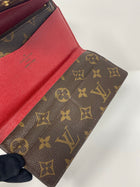 LOUIS VUITTON BROWN MONOGRAM JOSEPHINE WALLET