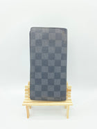 LOUIS VUITTON DAMIER GRAPHITE BRAZZA WALLET