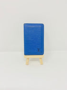 LOUIS VUITTON BLUE EPI LEATHER POCKET ORGANIZER