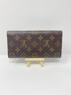 LOUIS VUITTON BROWN MONOGRAM JOSEPHINE WALLET
