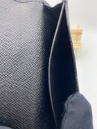 LOUIS VUITTON BLACK EPI LEATHER CARD CASE