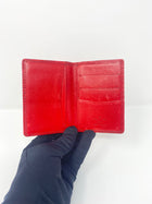 LOUIS VUITTON RED EPI LEATHER POCKET ORGANIZER
