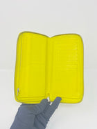 LOUIS VUITTON NEON DAMIER INFINI VERTICAL ZIPPY WALLET