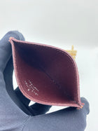 LOUIS VUITTON MAROON EPI LEATHER CARDHOLDER