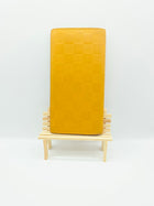 LOUIS VUITTON YELLOW DAMIER INFINI BRAZZA WALLET