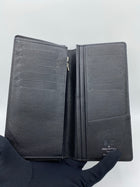 LOUIS VUITTON DAMIER GRAPHITE BRAZZA WALLET