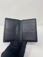 LOUIS VUITTON EPI LEATHER POCKET ORGANIZER BLACK