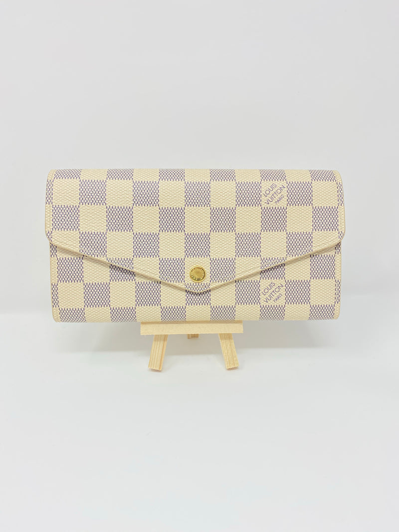 LOUIS VUITTON DAMIER AZUR SARAH WALLET