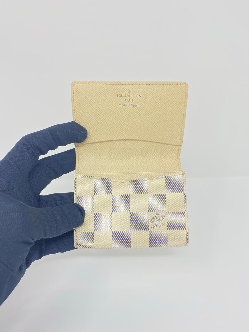 LOUIS VUITTON DAMIER AZUR CARD CASE