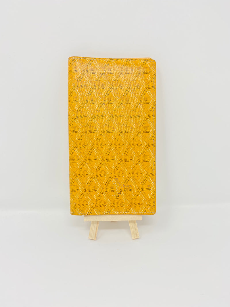Richelieu leather wallet Goyard Yellow in Leather - 29967851