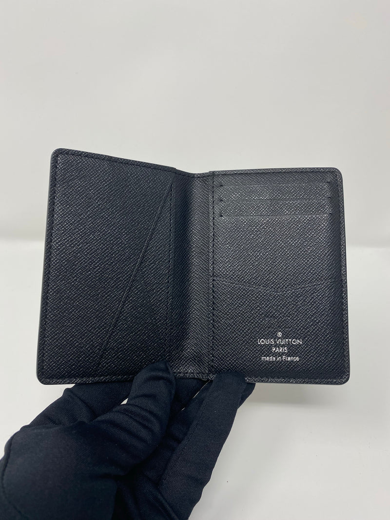 Louis Vuitton Pocket Organizer Black/Gray
